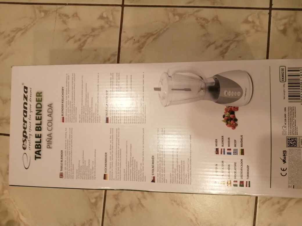 Blender elektryczny. Nowy