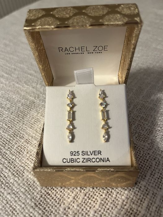 Kolczyki Rachel Zoe nowe -srebro 925