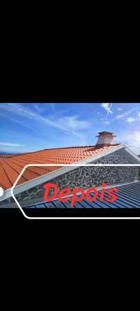 Lavagem de telhados e Pintura de telhado