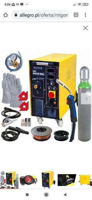 Migomat spawarka 280 4x4 puls podwójny synergia hurtownia