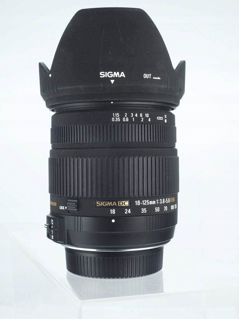 AF-S 18-125mm 3.8-5.6 HSM Sigma do Nikon F DX Gwarancja