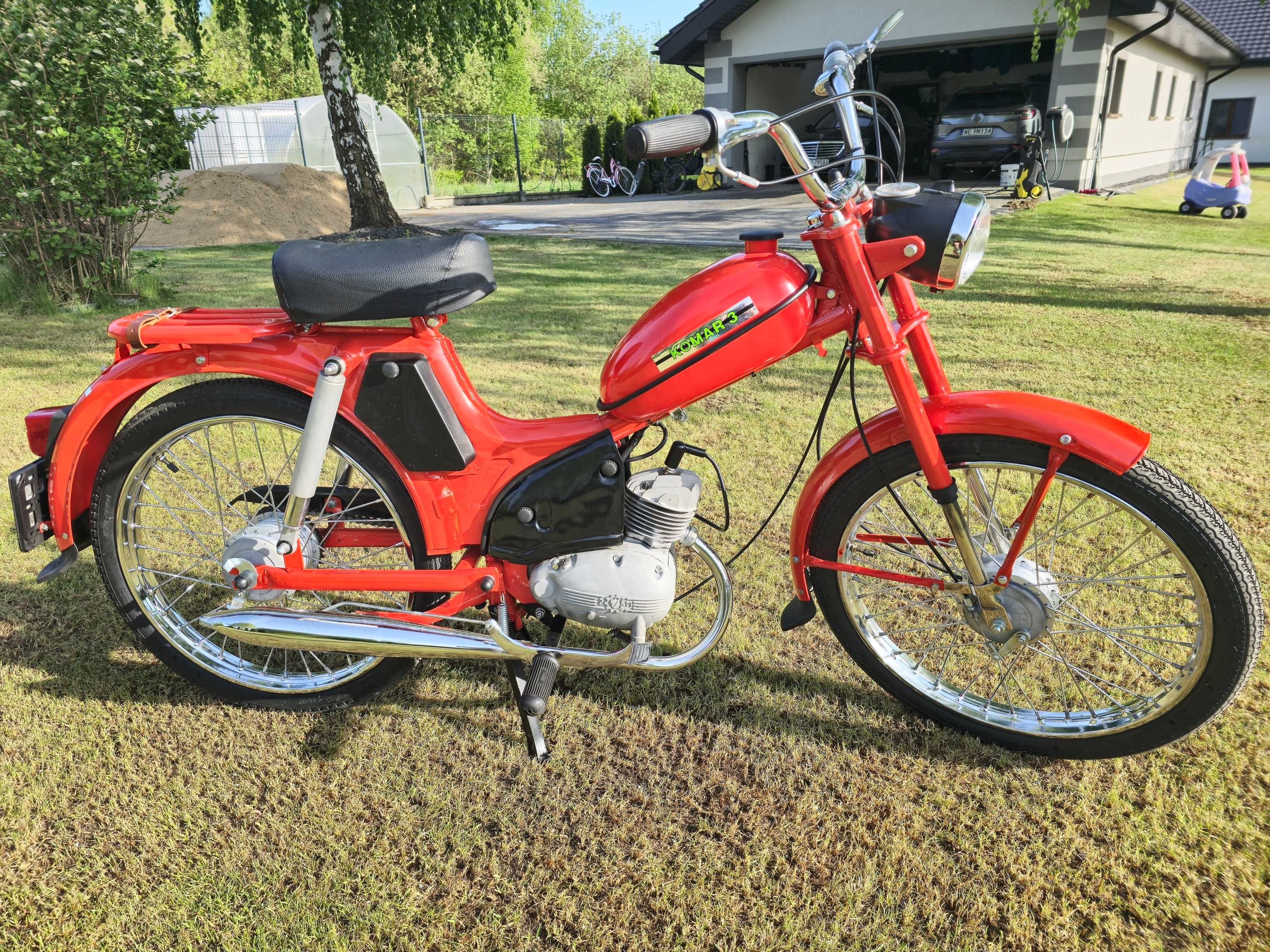 Komar 3 typ 2351 rocznik 1977r. Stan fabryczny odrestaurowany