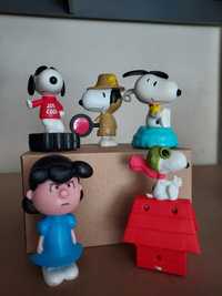 Figurki Snoopy Lucy zestaw McDonald's