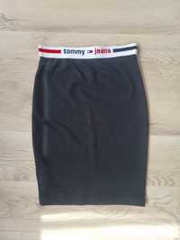 Spódnica czarna klasyczna tommy hilfiger