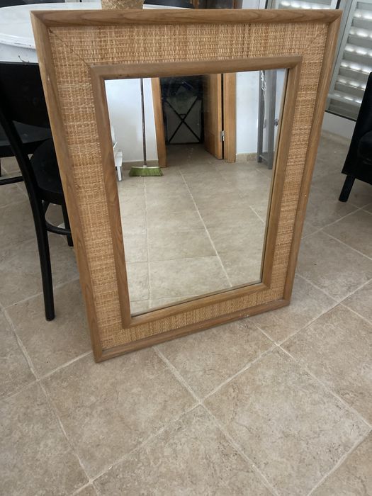 Espelho 70x90 em madeira genuina