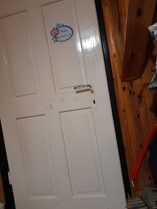 Stare drzwi,antyk, vintage 90 cm 2 szt