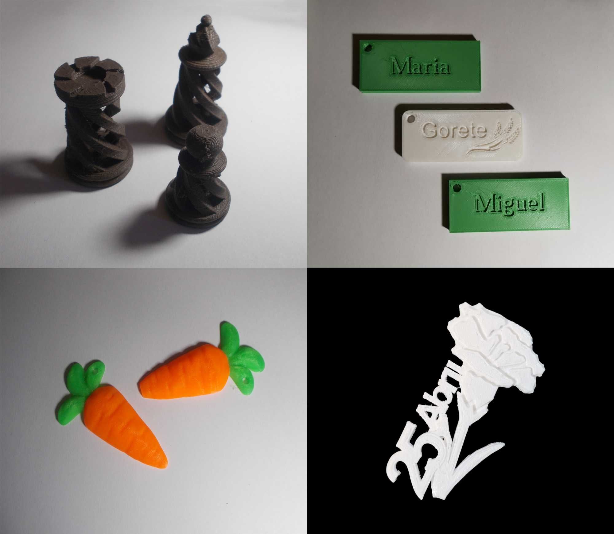 Serviço de impressão 3D | Criação de Modelos Simples