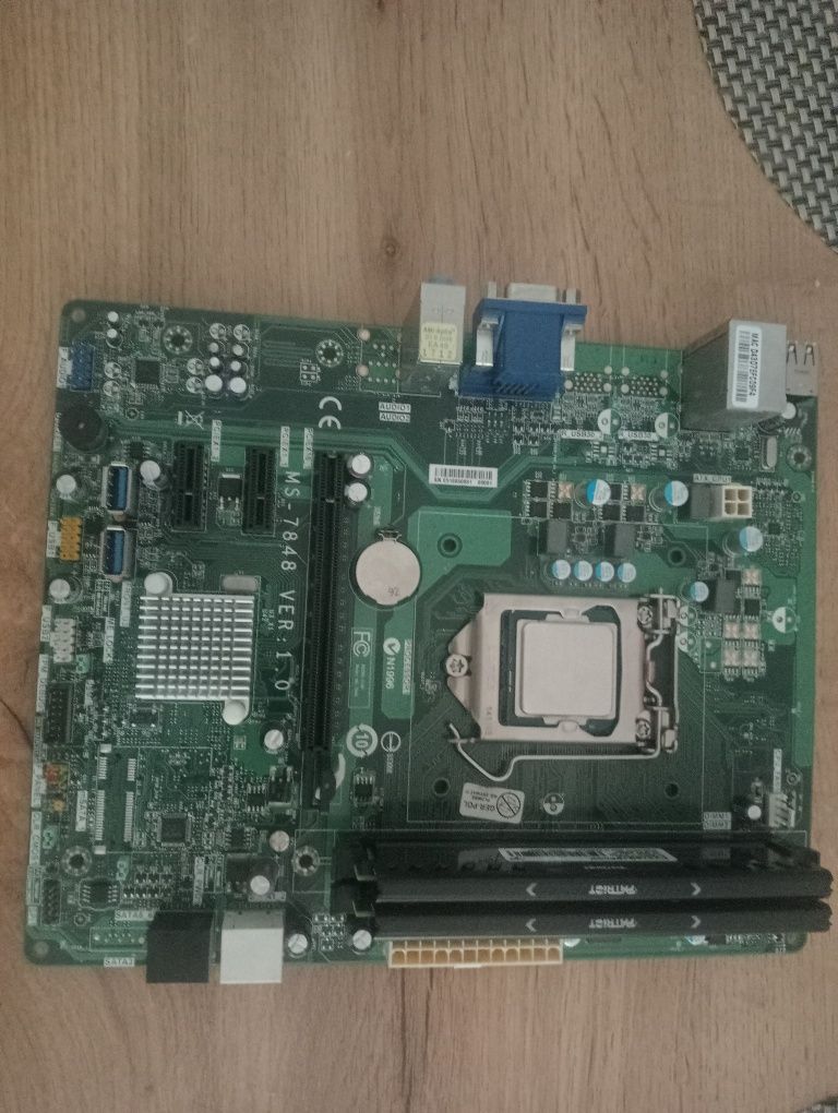 Intel Core i5-4790 + płyta główna + pamięć RAM