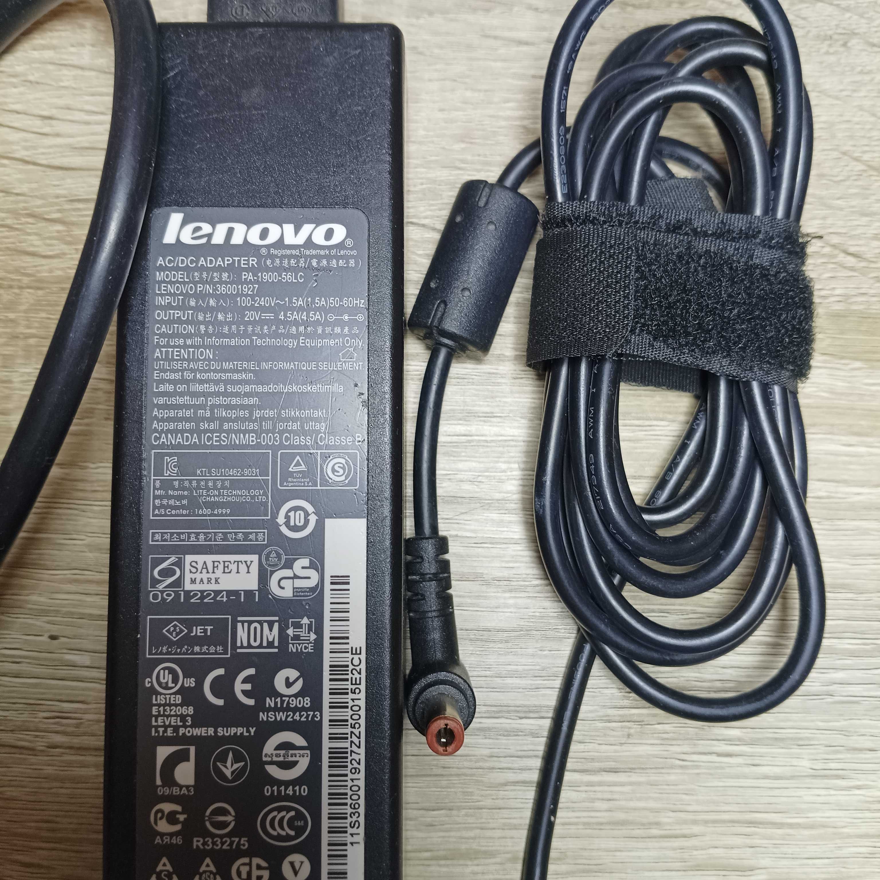 Zasilacz laptopa Lenovo 90W 20V 4,5A