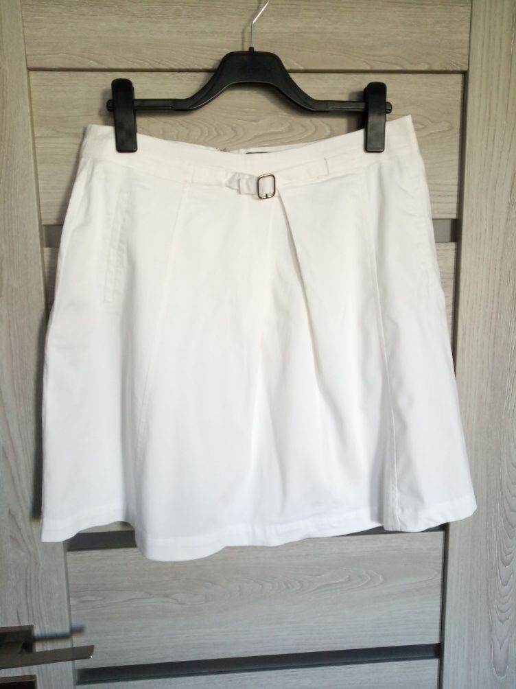 Biała spódnica r 42 XL