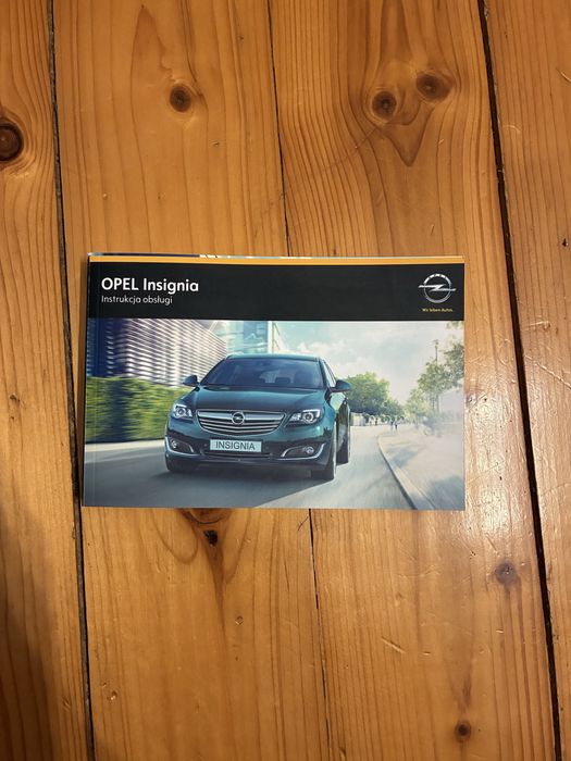 Instrukcja Obsługi Opel Insignia 2013 do 2016