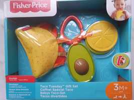 Fisher Price Taco Tuesday Gift Set Zawieszki sensoryczne dla dzieci.
