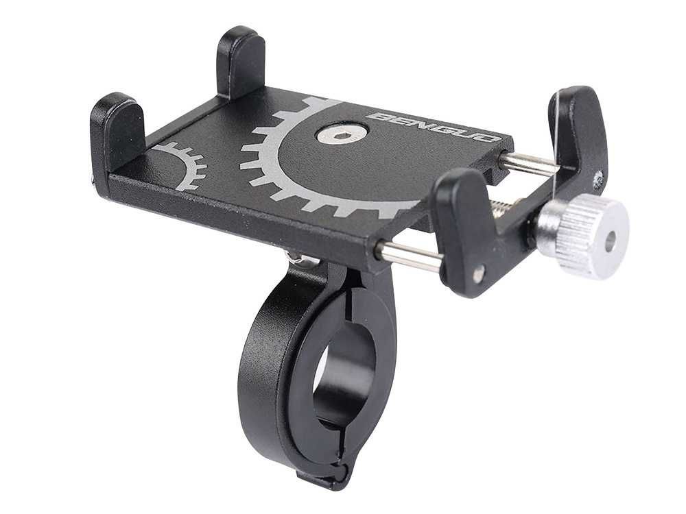 Uchwyt rowerowy na telefon motor motocykl aluminium na kierownicę