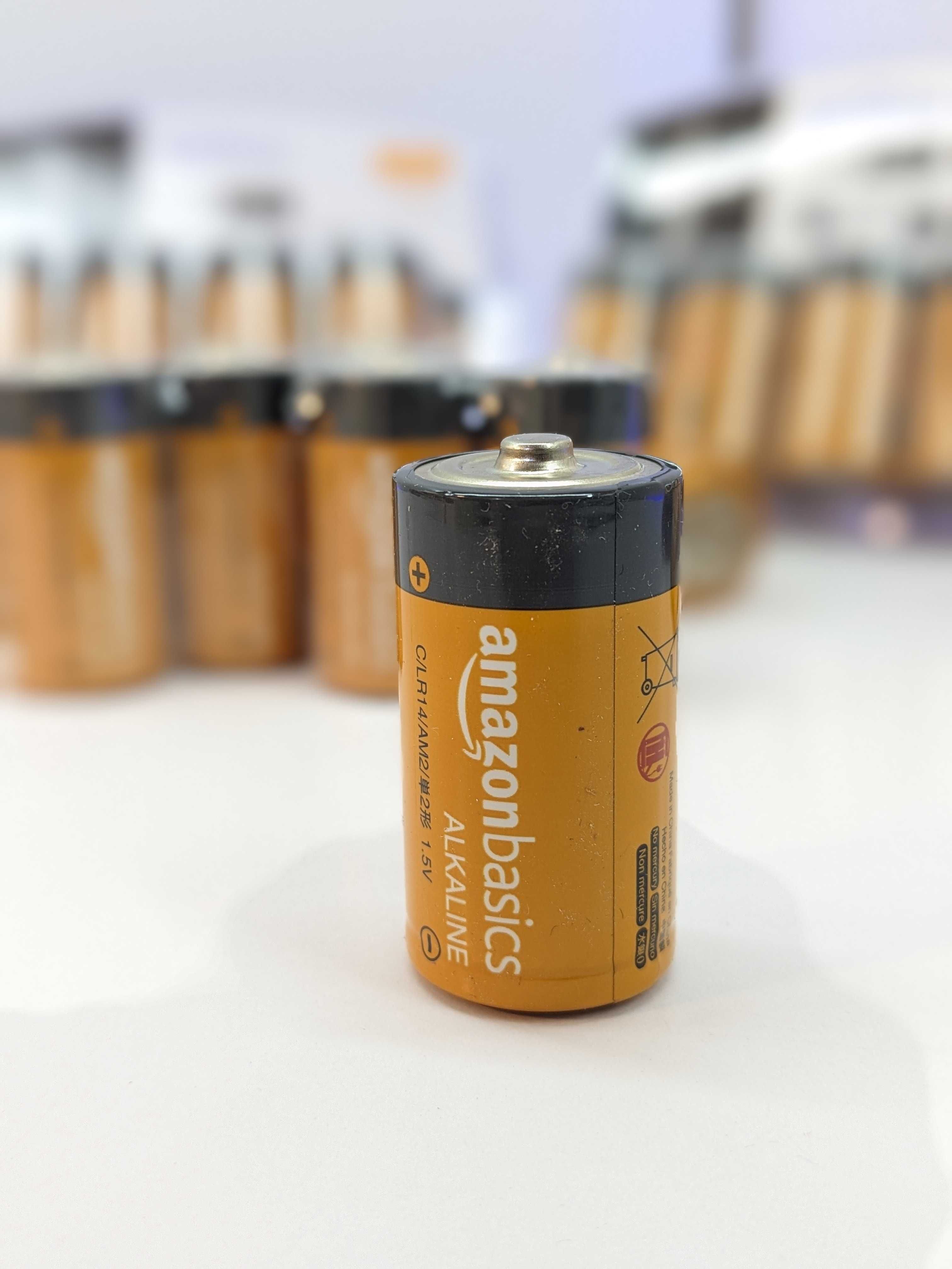 Якісні батарейки Amazon basics Alkaline типорозмір С (LR14) (AM2)