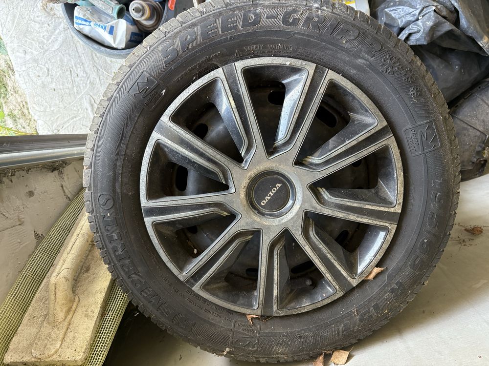 Stalowki na zimowych 4x r15 195/65 91t