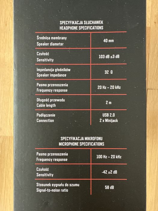 MAD DOG słuchawki gamingowe GH003