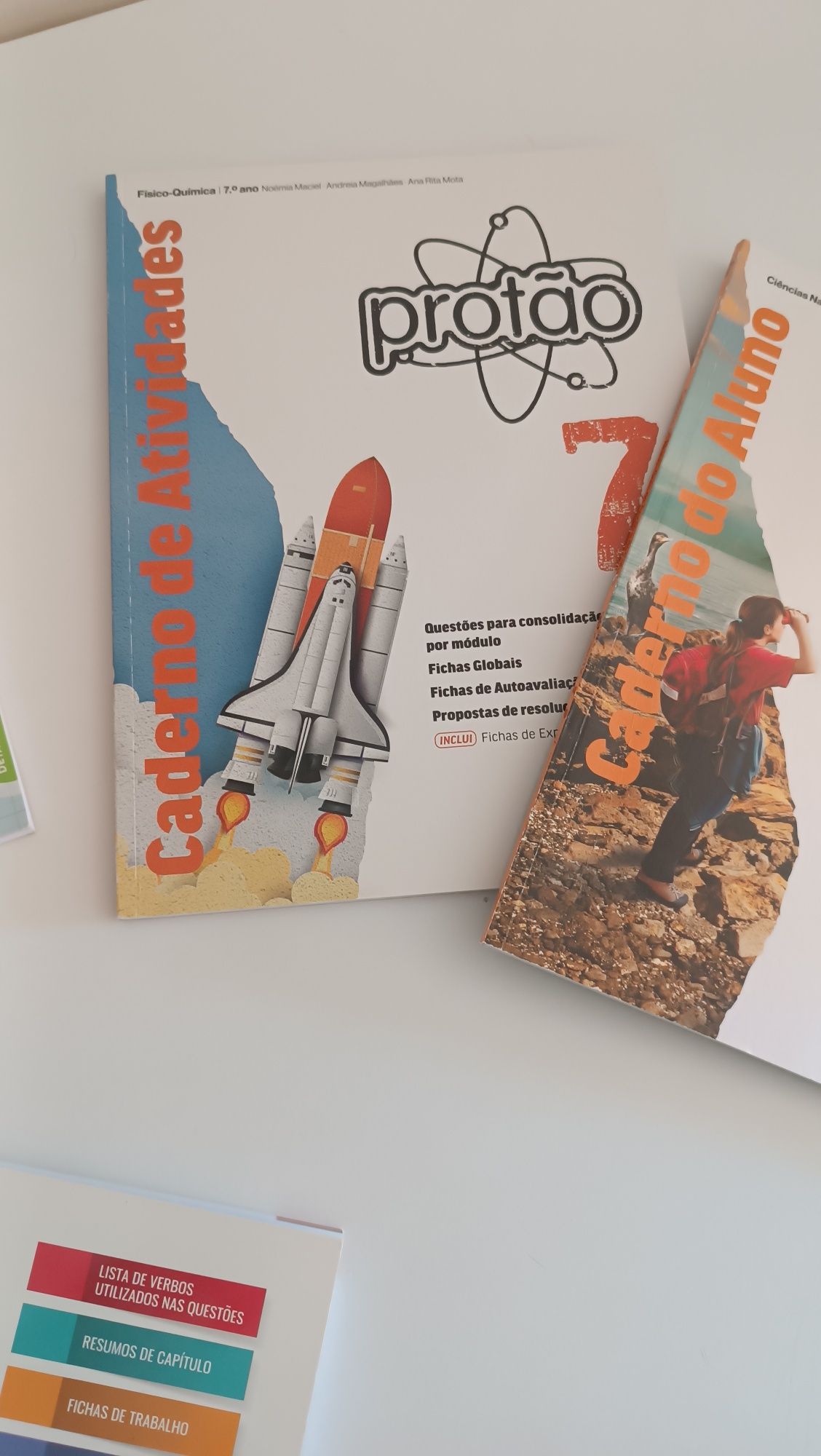 Livros de Fichas do 7 ano novos nem foram escritos