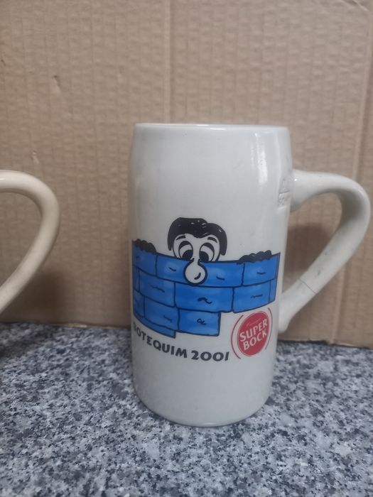 Caneca. Cerveja. Super   Bock  Botequim. 2001