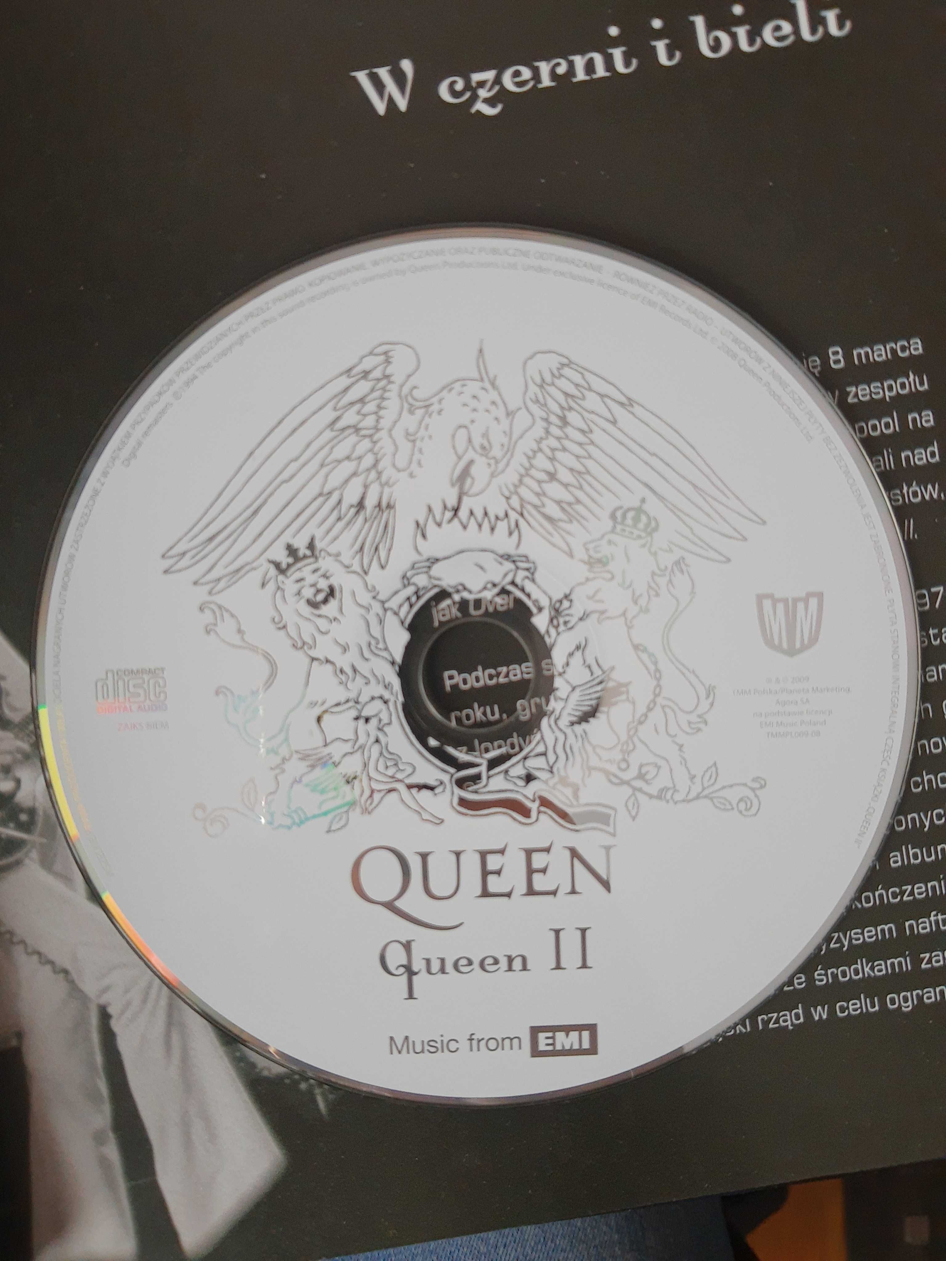 QUEEN 2xKsiążka+2x CD nowe /stan bdb/ unikat, gratka dla fana