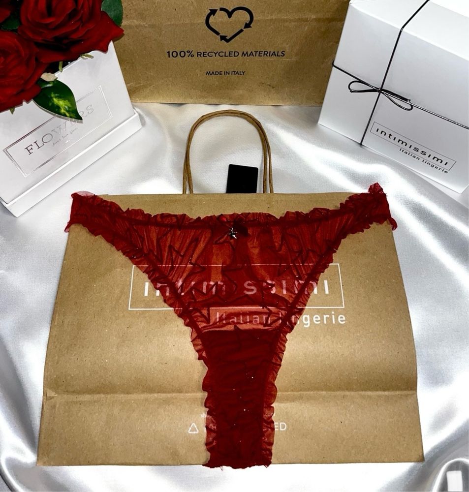Nowe (z metką) Intimissimi (m/38 i L/40) one size majtki brazyliany