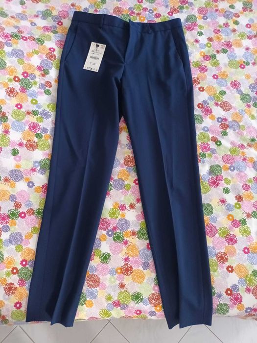 Fato homem azul claro blaser e calça, Novo, Sem Utilização