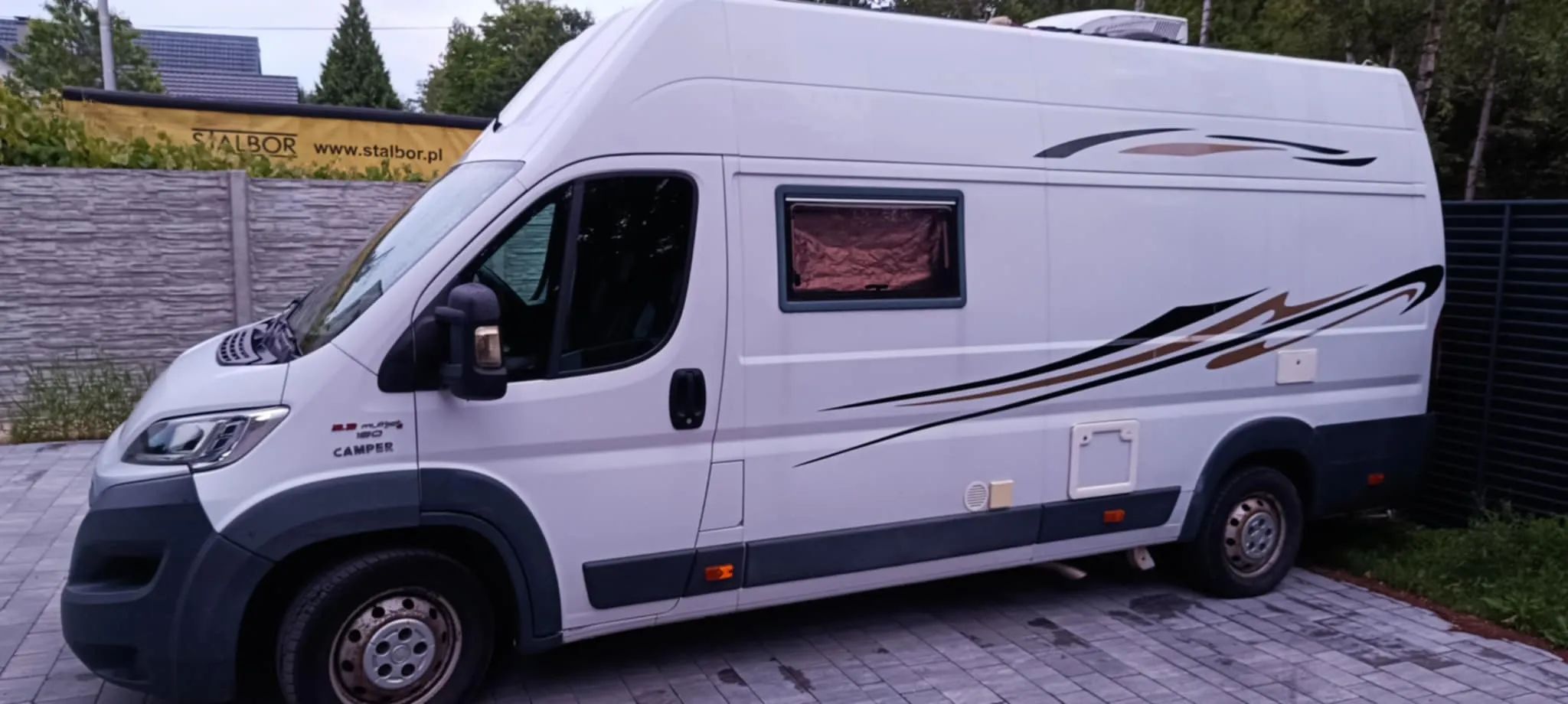 Fiat DUCATO  Kamper van , Drugi właściciel , stan bardzo dobry , 3-osobowy