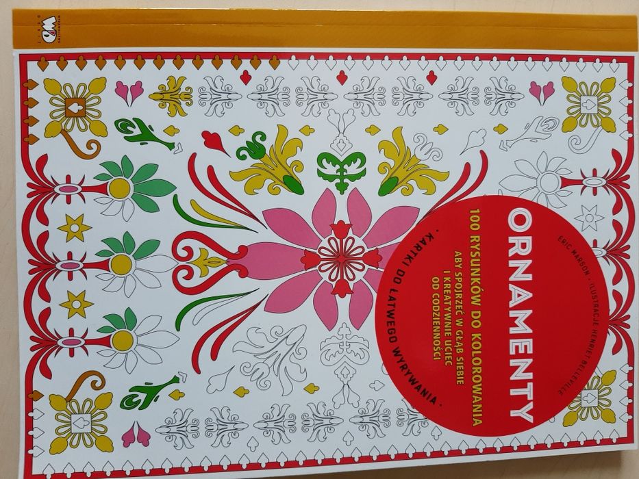 Ornamenty 100 rysunków do kolorowania