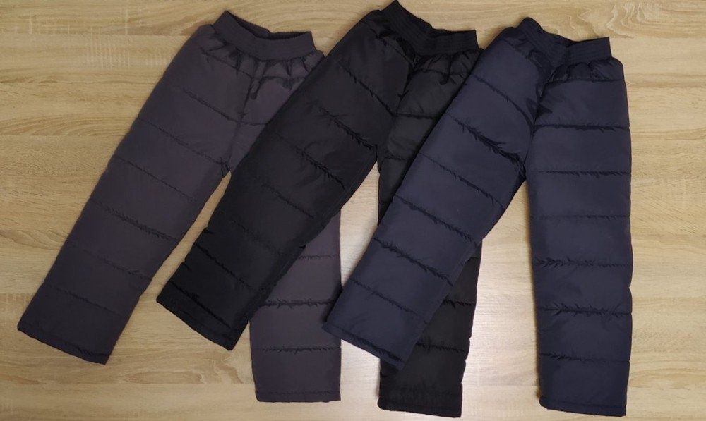 Зимові, теплі штани на хлопчика і дівчинку Зимние тёплые штаны