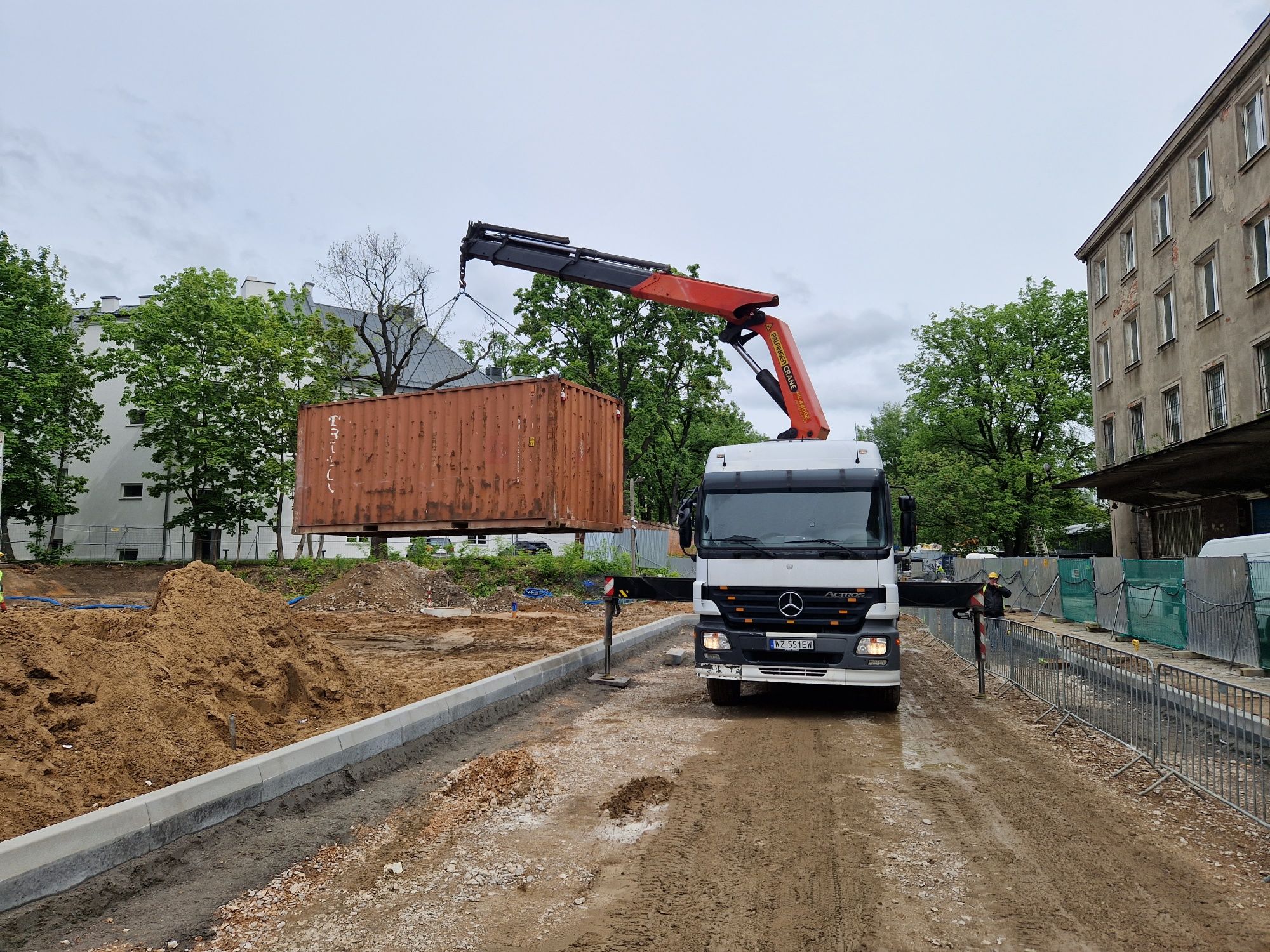 Transport HDS, Przewóz Towarów, Transport kontenerów, Warszawa
