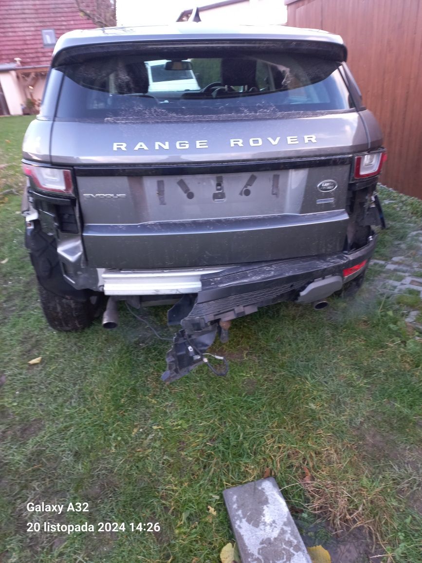 Range rover evoque 2018r na czesci
