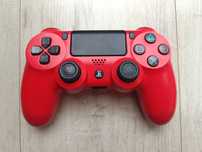 Kontroler PS4 Sony oryginalny bezprzewodowy pad czerwony