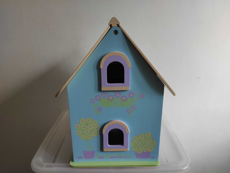ELC Mothercare drewniany domek dla lalek