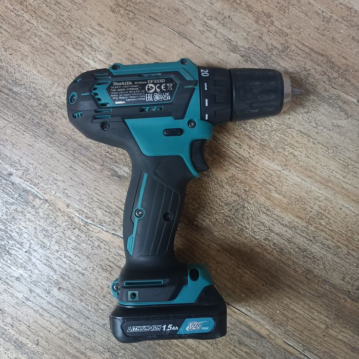 Makita 10,8-12V Wkrętarka DF 333D+Bateria Zestaw BDB