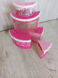 Shopkins różowy tort
