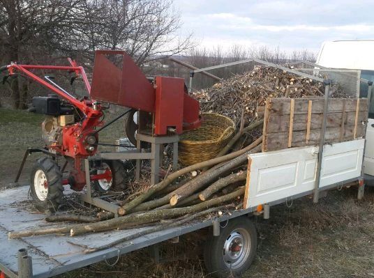 Мотоблок форте + гілкоруб (веткорез)