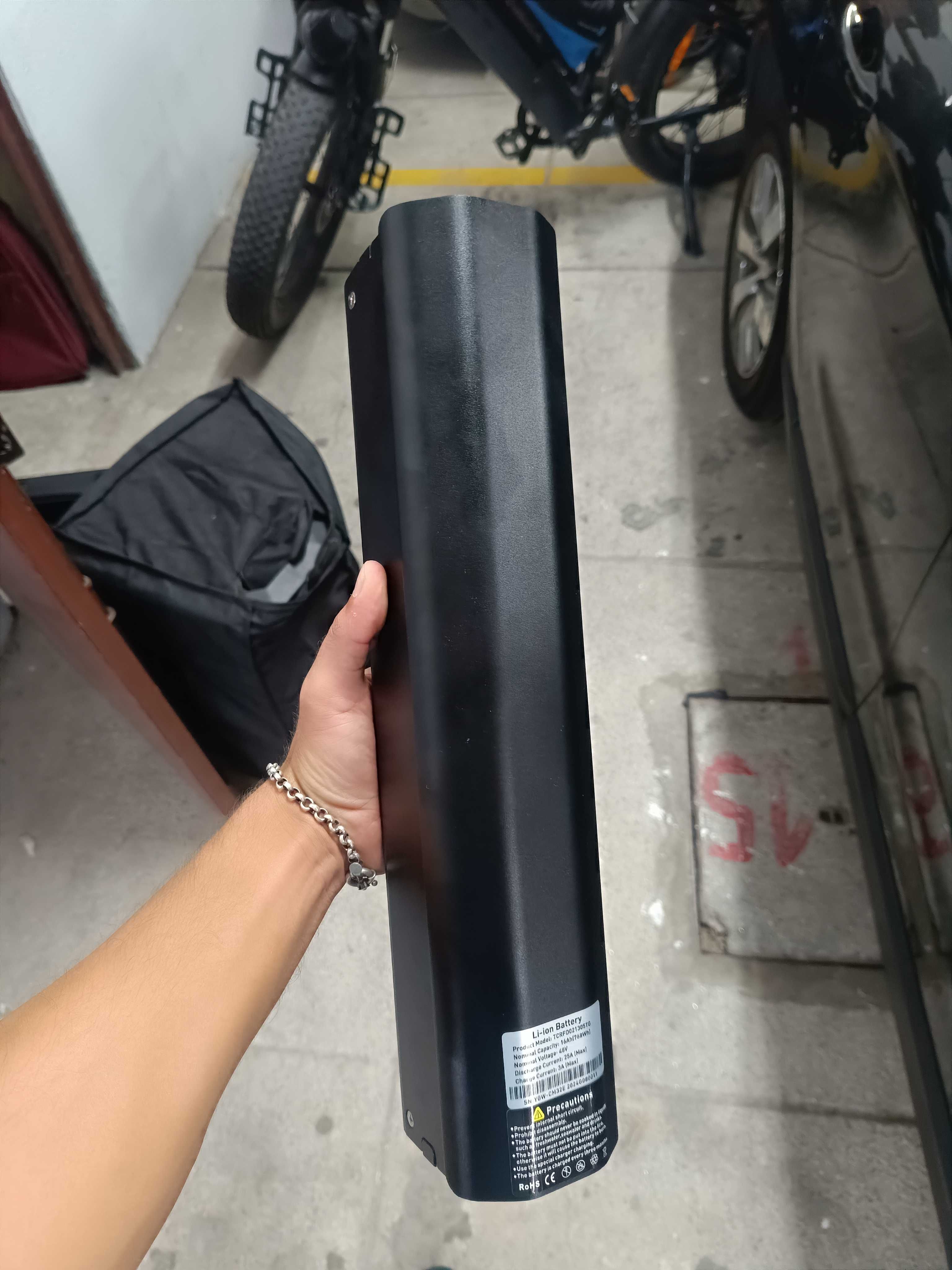 Bateria nova da engwe e26+ carregador oficial