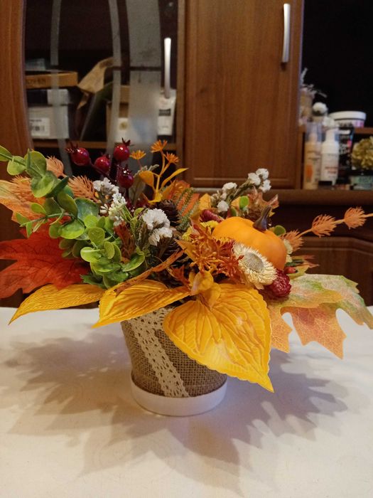 Осіння композиція, композиція на подарунок, декор
