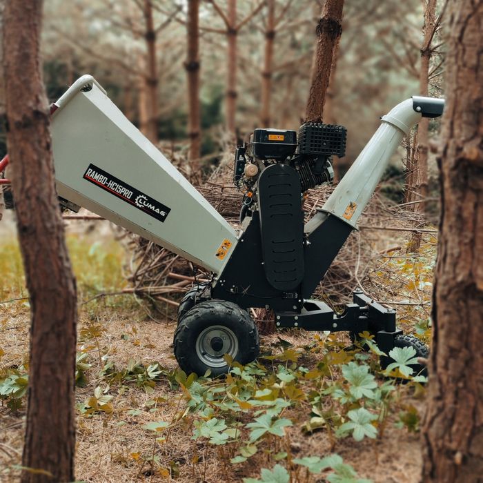 Usługi rębakiem spalinowym Wycinka Drzew