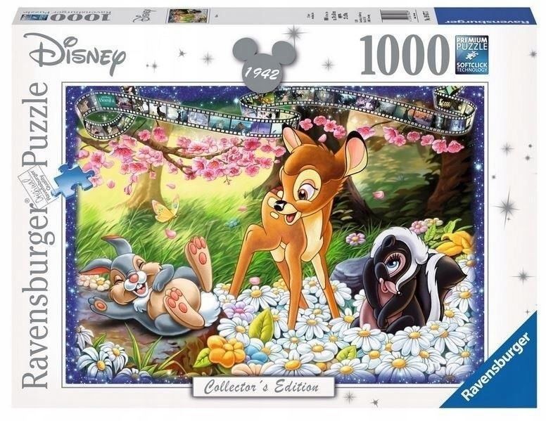 Puzzle 1000 Walt Disney - Bambi, Ravensburger