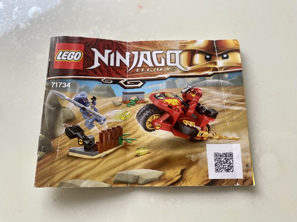Lego 71734 Ninjago Мотоцик Кая