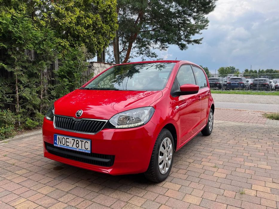 Skoda Citigo Skoda Citigo 1.0MPI 60KM; benzyna; SalonPL; 5 drzwi; dobre wyposażenie