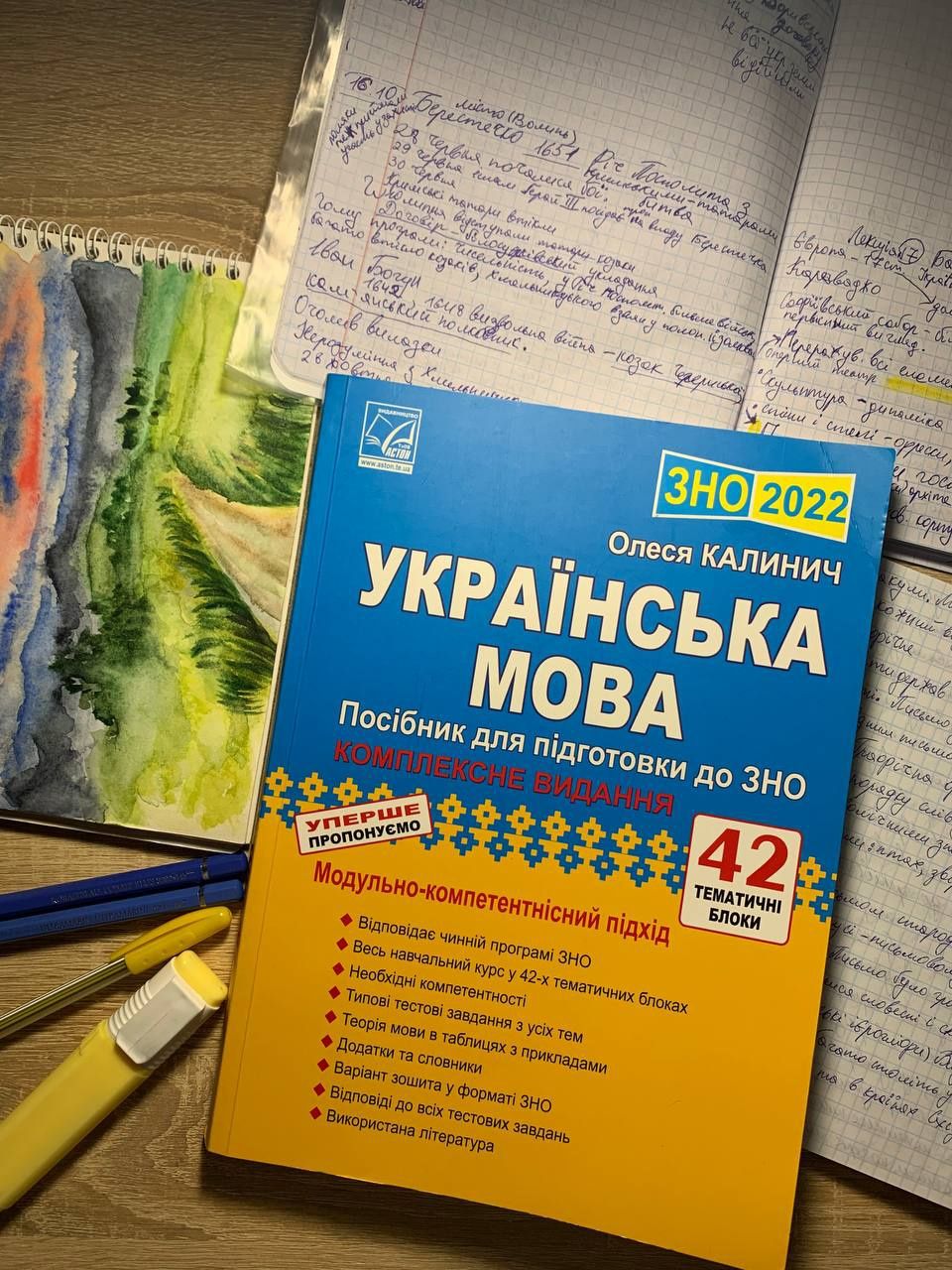 Посібник для підготовки до ЗНО 2022  Українська мова