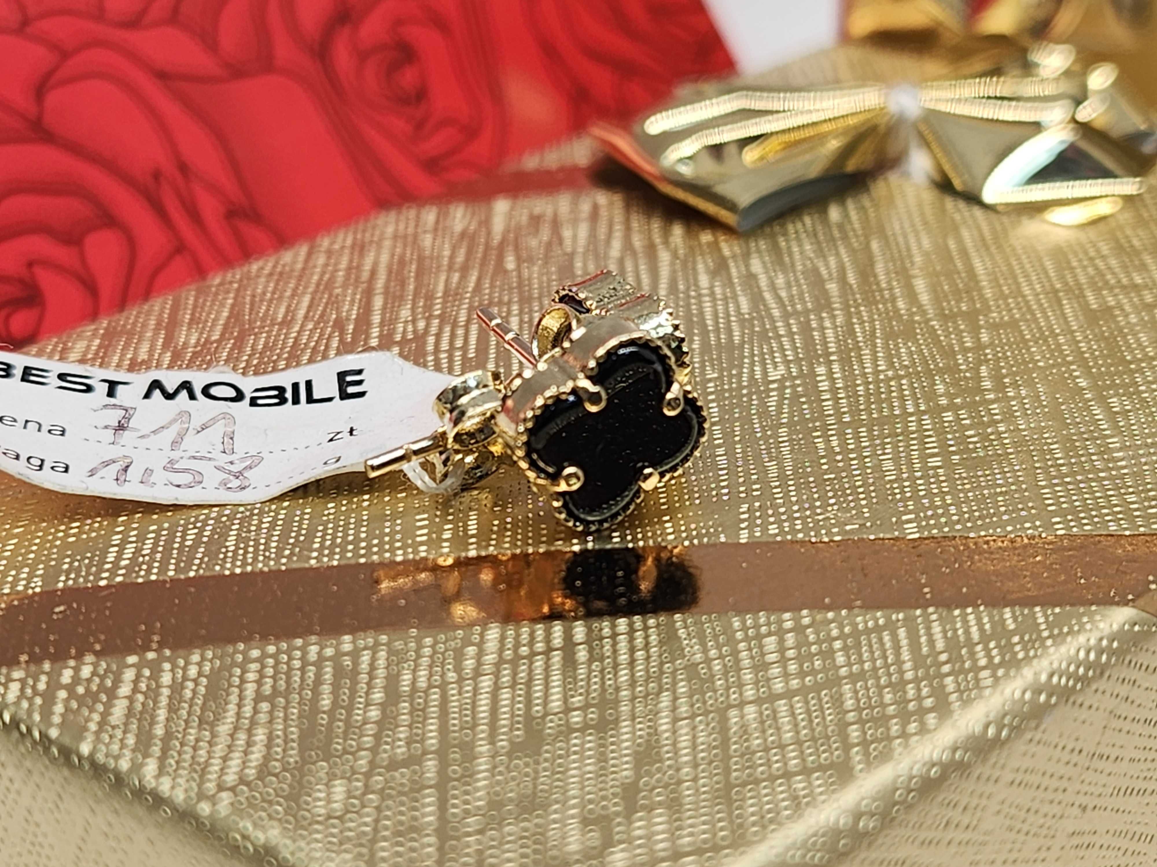 PIĘKNE ZŁOTE KOLCZYKI 585 2,24G Nowe! Best Mobile Lombard