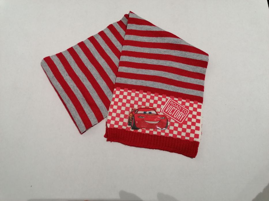 Cachecol idade 7-10 anos, emblema Cars