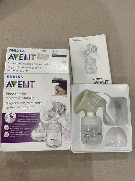 Молоковідсмоктувач avent механічний natural Philips