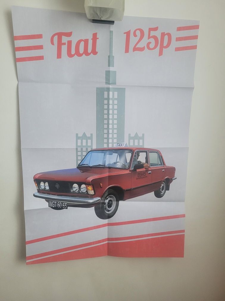 Plakat Fiat 125 p