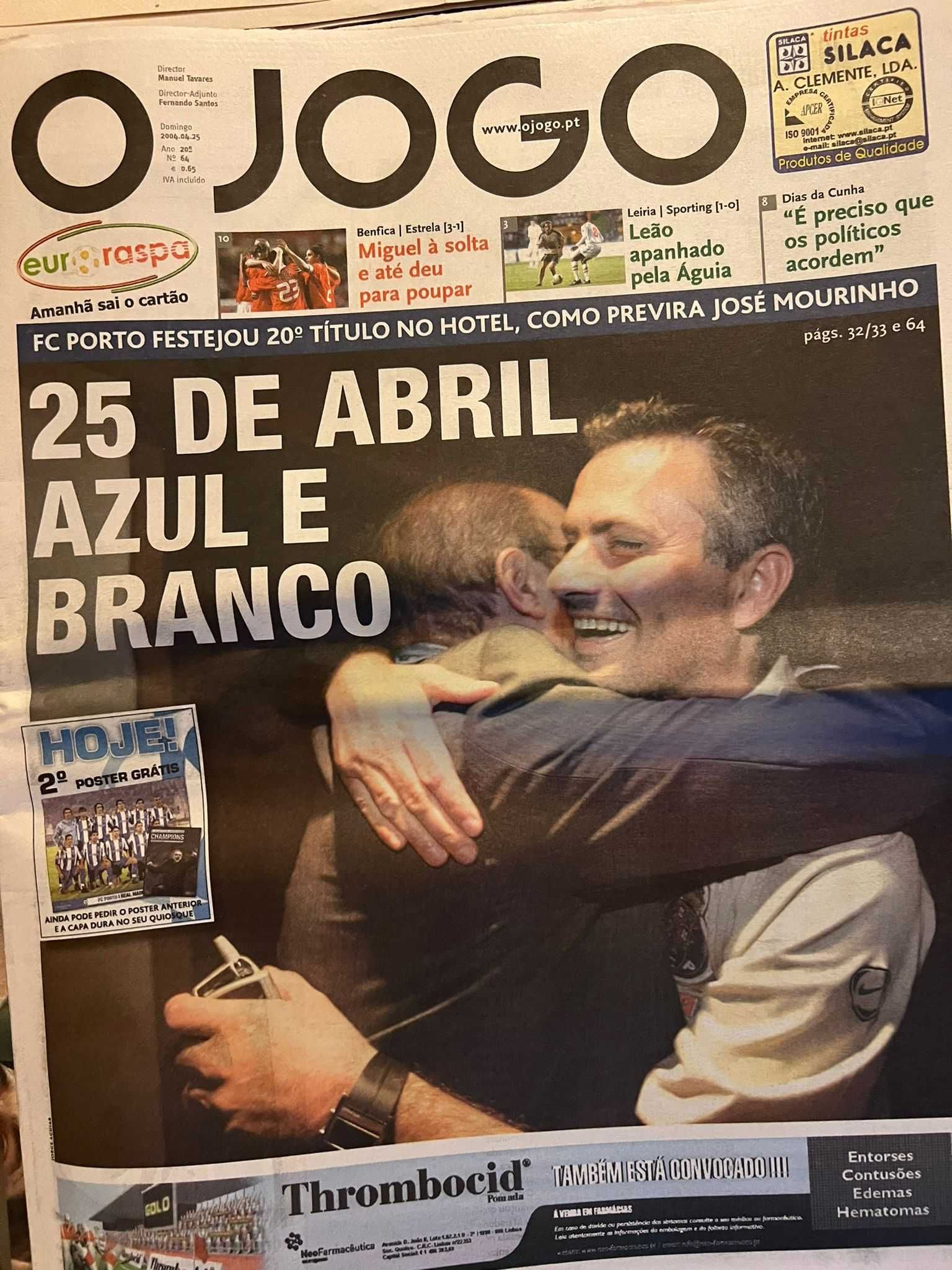 FCP Jornais O JOGO - 2003/2004