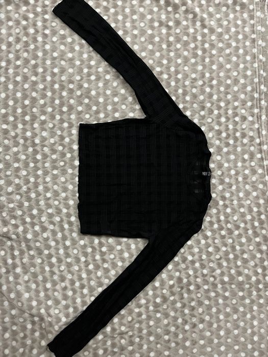 Crop top z długim rękawem 38 Missguided