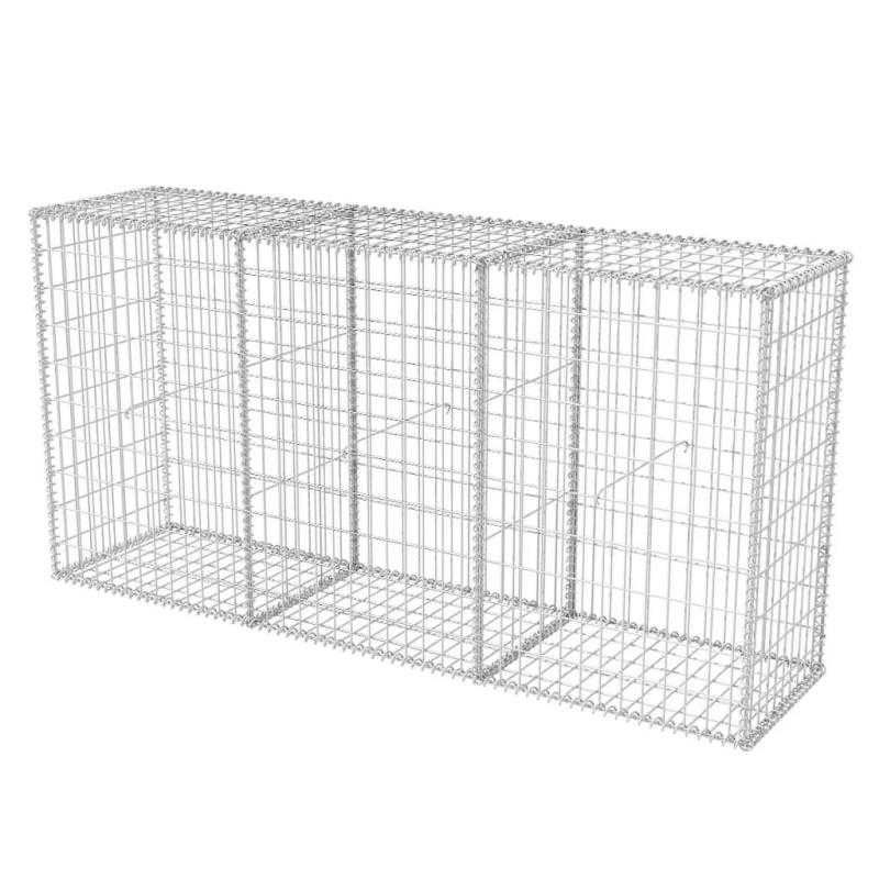 Cestos gabião aço galvanizado 200x50x100 cm - Temos outras medidas.