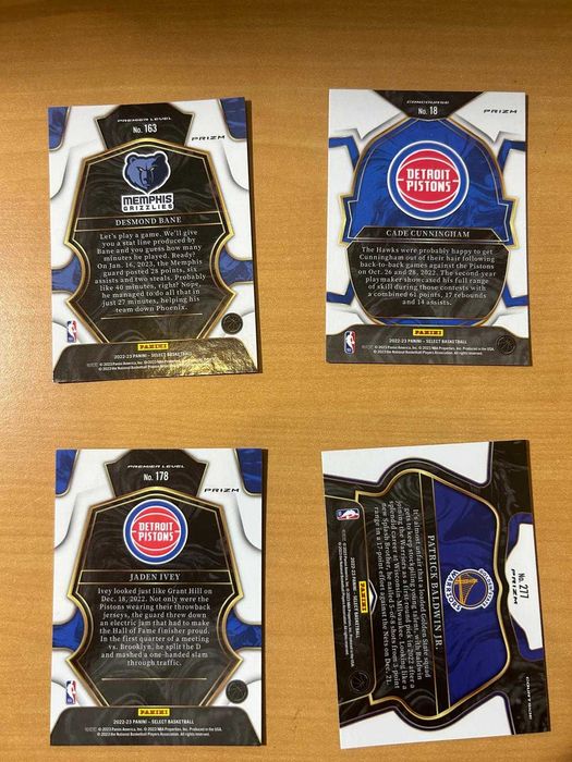 NBA Tranding cards (SELECT 22-23)